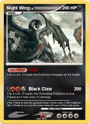 Pokemon Night Wing