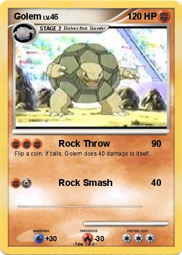 Pokemon Golem