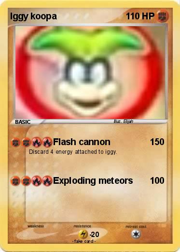 Pokemon Iggy koopa