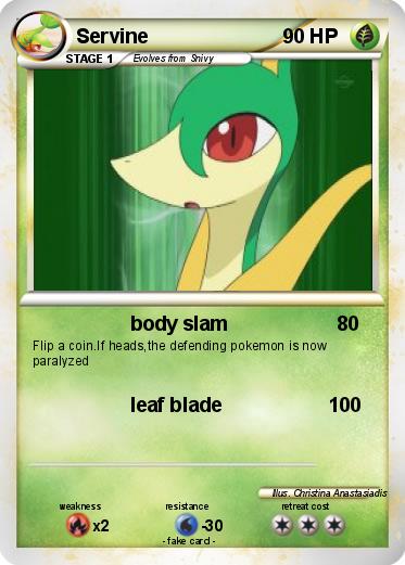 Pokemon Servine