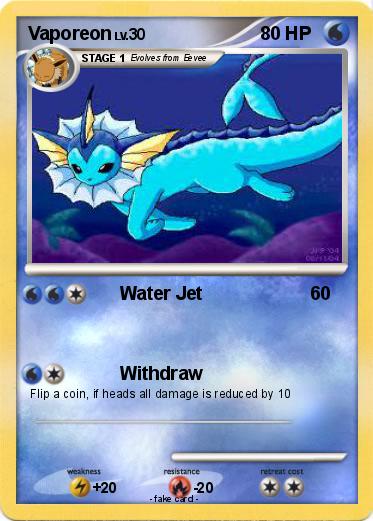 Pokemon Vaporeon