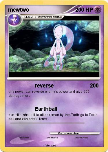 Pokemon mewtwo