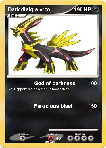 Pokemon Dark dialgla