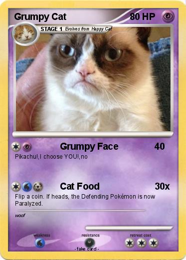 Pokemon Grumpy Cat