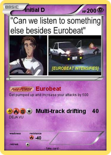 Pokemon Initial D