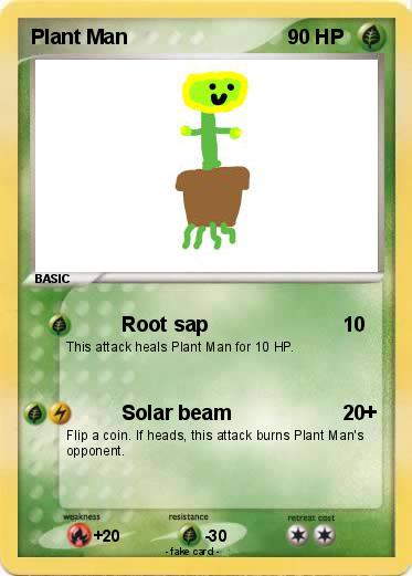 Pokemon Plant Man