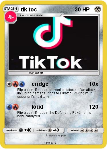 Pokemon tik toc