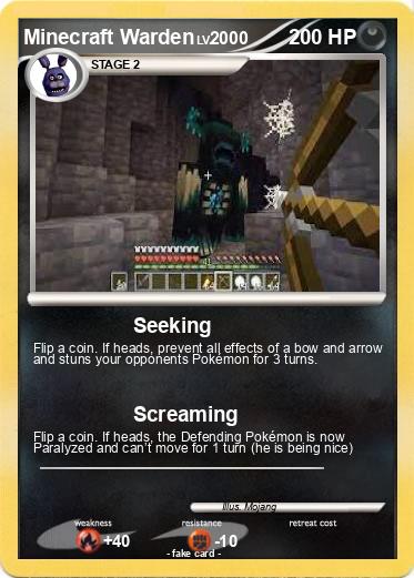 Pokemon Minecraft Warden