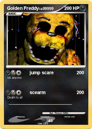 Pokemon Golden Freddy