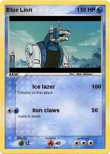 Pokemon Blue Lion