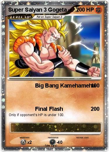 Pokemon Super Saiyan 3 Gogeta