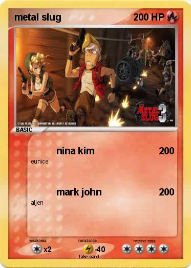 Pokemon metal slug