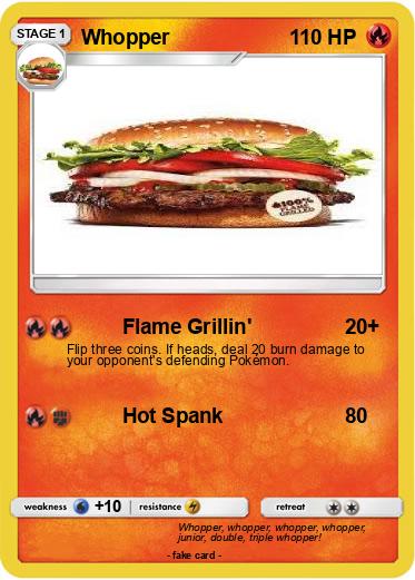 Pokemon Whopper