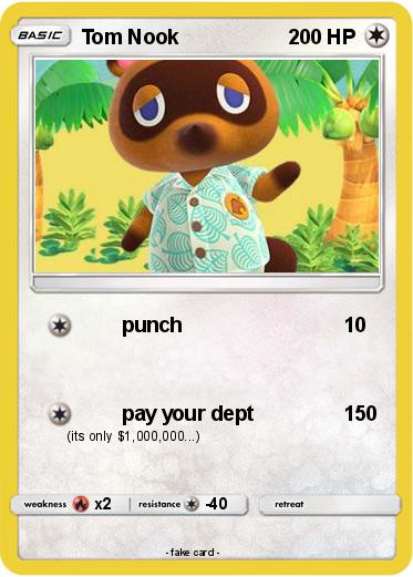 Pokemon Tom Nook