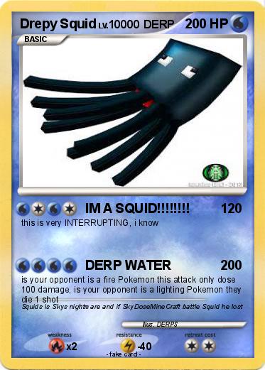 Pokemon Drepy Squid
