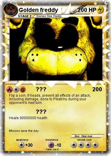 Pokemon Golden freddy