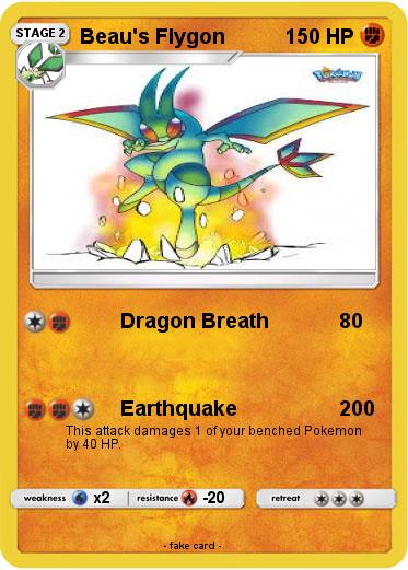 Pokemon Beau's Flygon