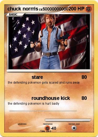 Pokemon chuck norrris