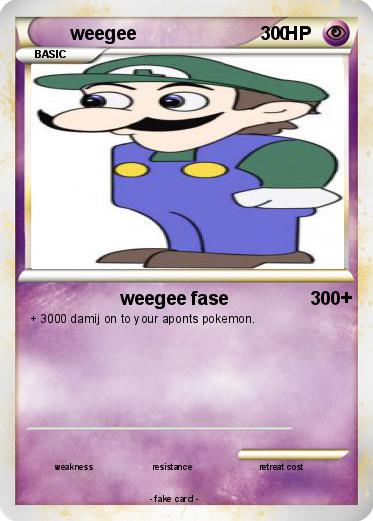 Pokemon weegee                            0