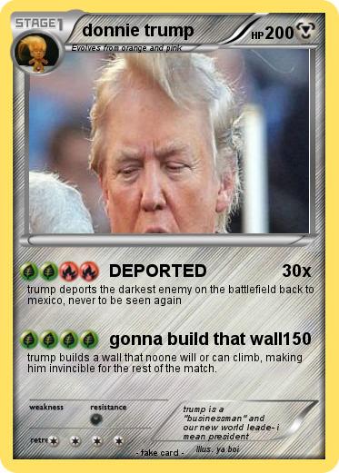 Pokemon donnie trump