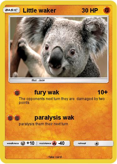 Pokemon Little waker