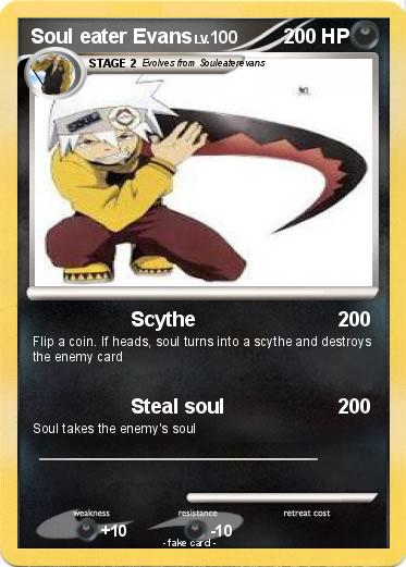 Pokemon Soul eater Evans