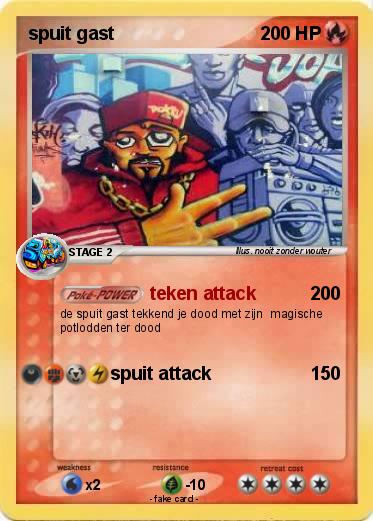 Pokemon spuit gast