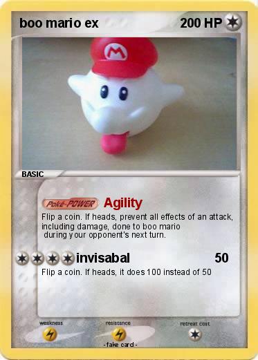 Pokemon boo mario ex