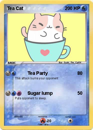 Pokemon Tea Cat