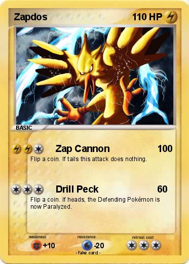 Pokemon Zapdos