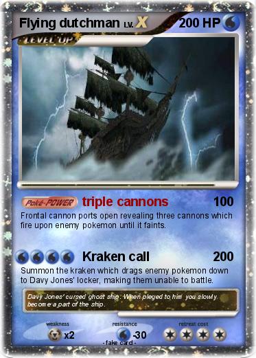Pokemon Flying dutchman