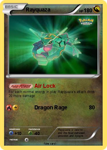 Pokemon Rayquaza