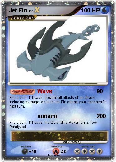 Pokemon Jet Fin