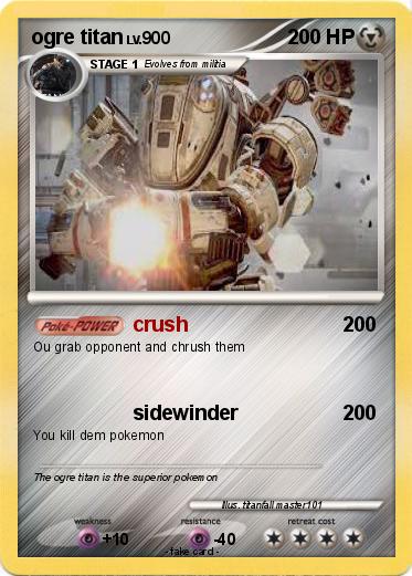 Pokemon ogre titan
