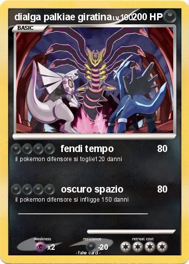 Pokemon dialga palkiae giratina