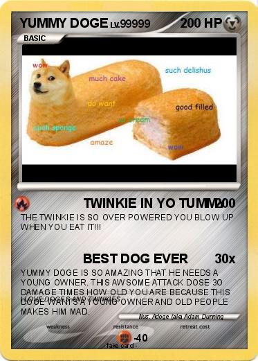 Pokemon YUMMY DOGE