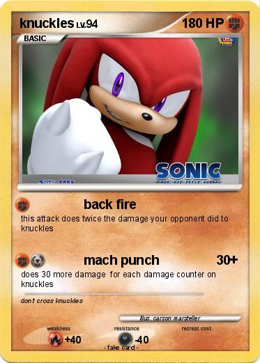 Pokemon knuckles