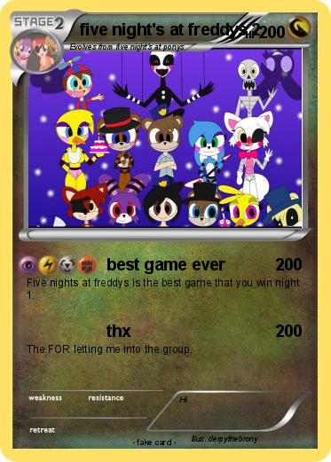 Pokemon five night's at freddys 2