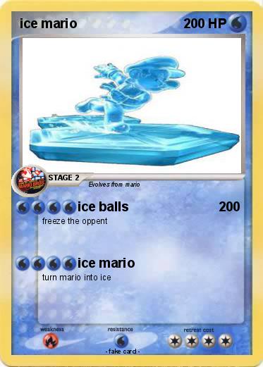 Pokemon ice mario