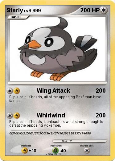 Pokemon Starly