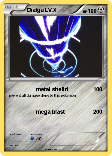Pokemon Dialga LV.X
