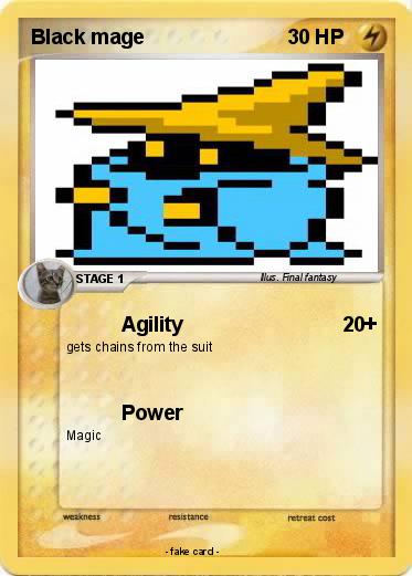 Pokemon Black mage