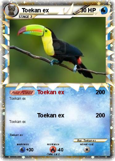 Pokemon Toekan ex