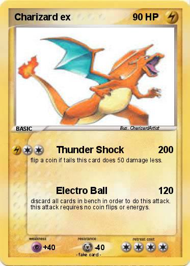 Pokemon Charizard ex