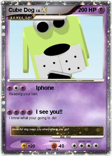 Pokemon Cube Dog