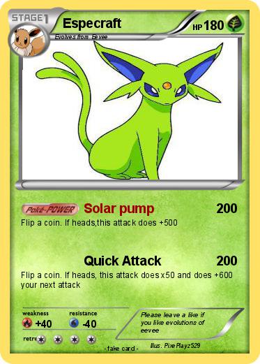 Pokemon Especraft