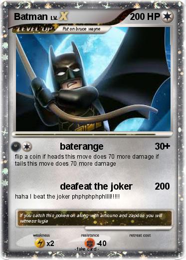 Pokemon Batman
