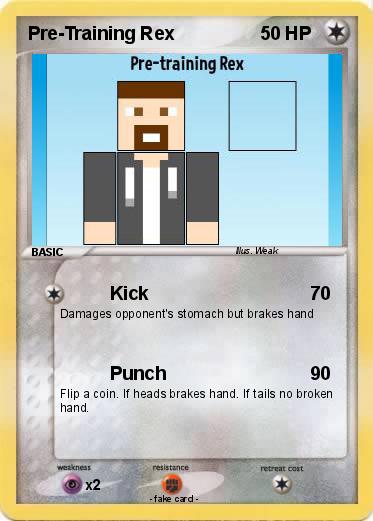 Pokemon Pre-Training Rex