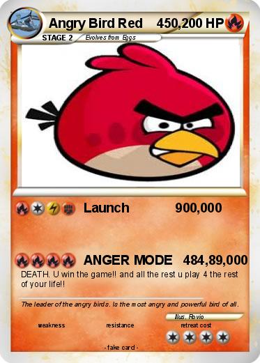 Pokemon Angry Bird Red    450,