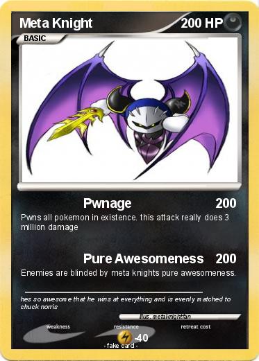 Pokemon Meta Knight Pokemon Meta Knight